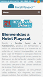 Mobile Screenshot of hotelplayasol.es